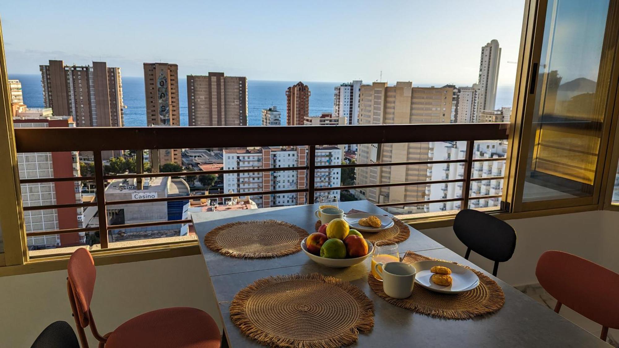 בנידורם Acuarium Levante Beach Apartment מראה חיצוני תמונה
